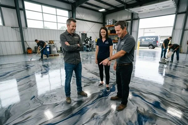 Decorative & Commercial Floor Systems Detroit after