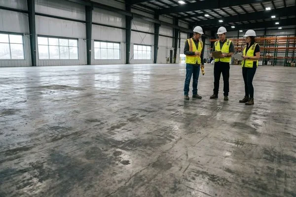 Decorative & Commercial Floor Systems Detroit before