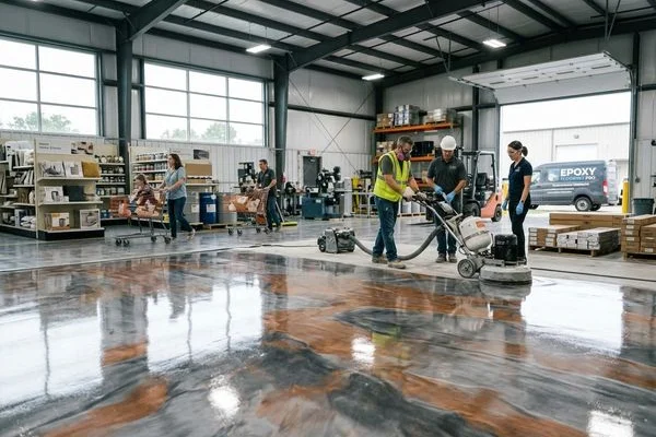 Decorative & Commercial Floor Systems Detroit project 5