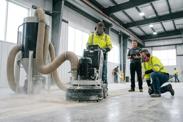 Polished Concrete Detroit project 3