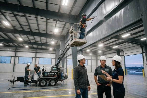 Industrial Painting & Wall Coatings Detroit project 1