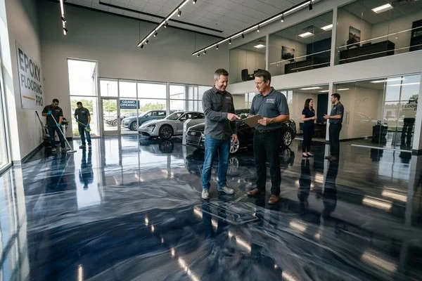 Decorative & Commercial Floor Systems Detroit project 1