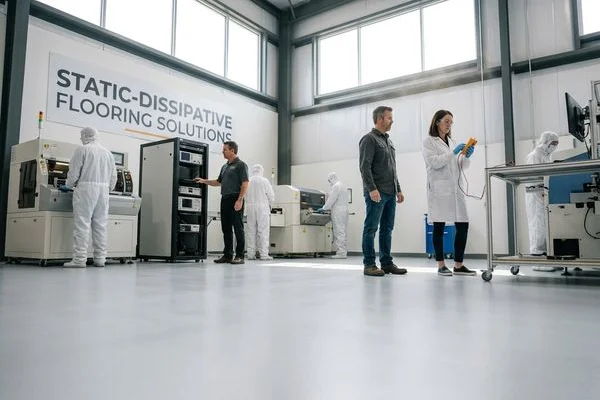 ESD & Conductive Flooring Detroit project 3