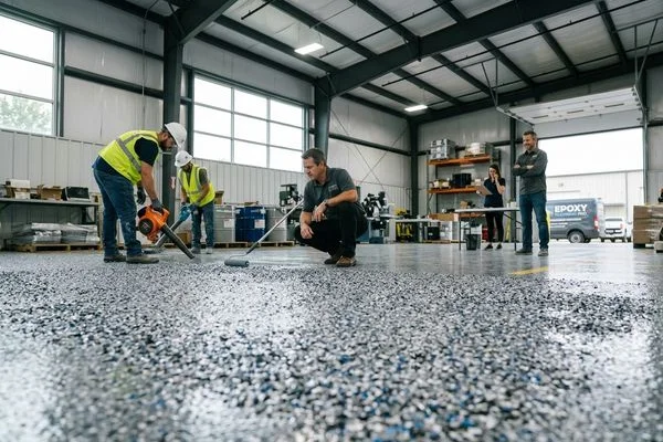 Decorative & Commercial Floor Systems Detroit project 3