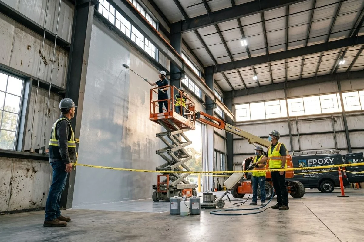 Industrial Painting & Wall Coatings Detroit